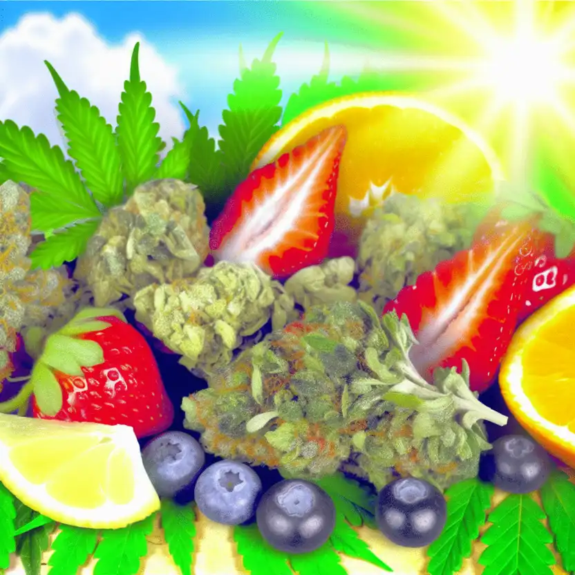 cannabis strains with fruity flavors