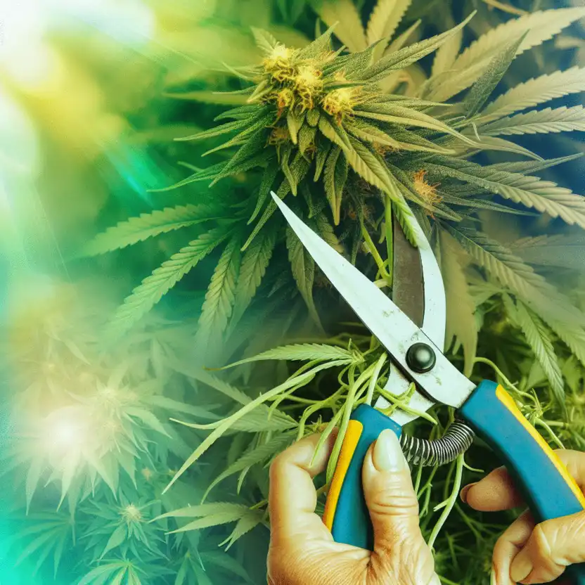 how to prune cannabis plants for better yield
