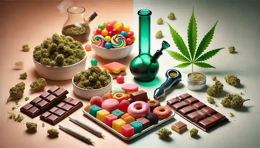 Comparing cannabis edibles and smoking methods for optimal enjoyment