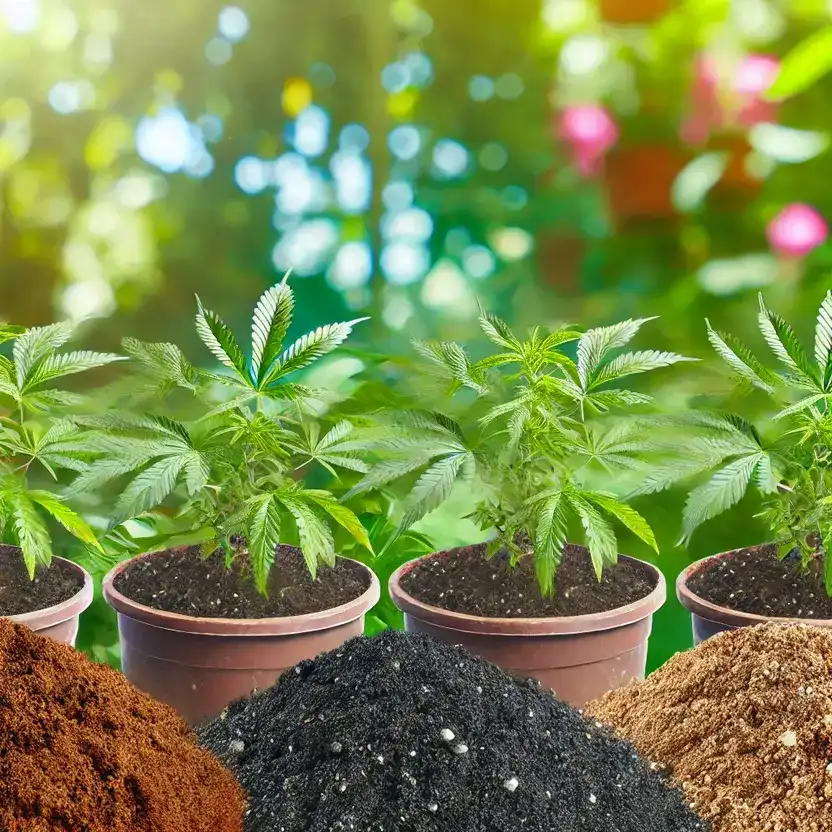 Healthy soil selection for optimal cannabis growth