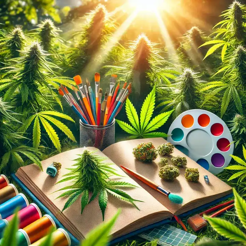 Sativa strains for enhanced creativity and inspiration