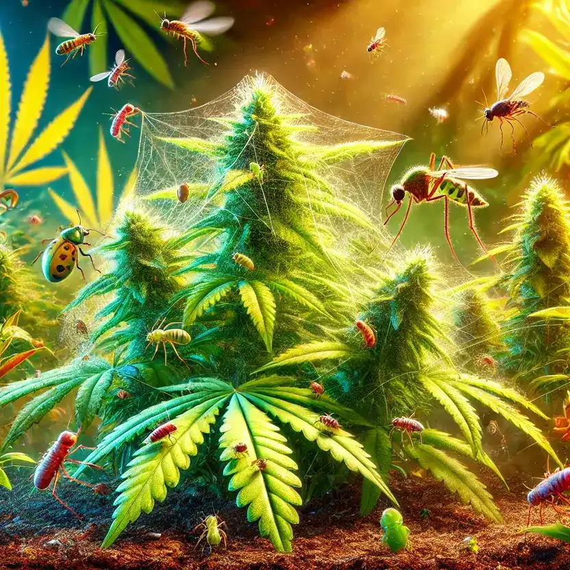 Pest control solutions for cannabis growers